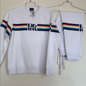 Lrg Clothing Crewneck Jogger Set